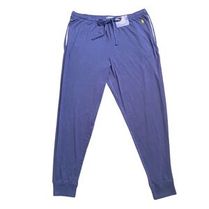 Polo Ralph Lauren Jogger Pants Blue Mens XL Sleepwear Loungewear Stretch NEW